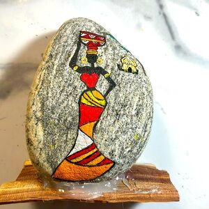 Beautiful stone of African women